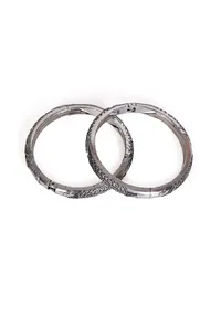 Royal Heritage German Silver Kada image 2