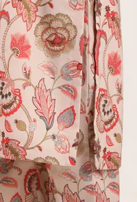 Ambi Floral Chintz Sleeveless Straight Kurta image 6