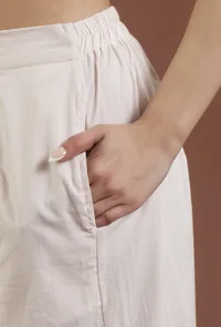 Solid Cotton Straight Pant image 5