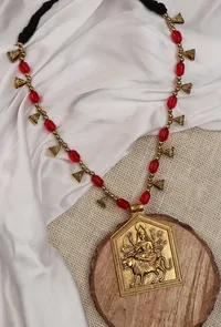 Maa Durga Elegance Pearl Necklace image 2