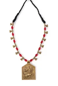 Maa Durga Elegance Pearl Necklace image 3