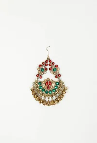 Red And Green Afghan Paasa image 2