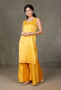 Tuscan Chanderi Kurta image 2