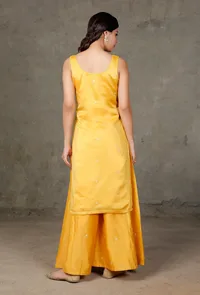 Tuscan Chanderi Kurta image 3