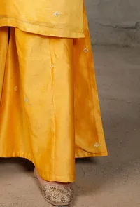 Tuscan Chanderi Kurta image 5