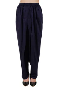 Set Of Blue Pintex Stitch Pure Cotton Kurta And Dhoti image 5