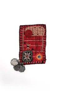 Red Coin Patchwork Badge image 1