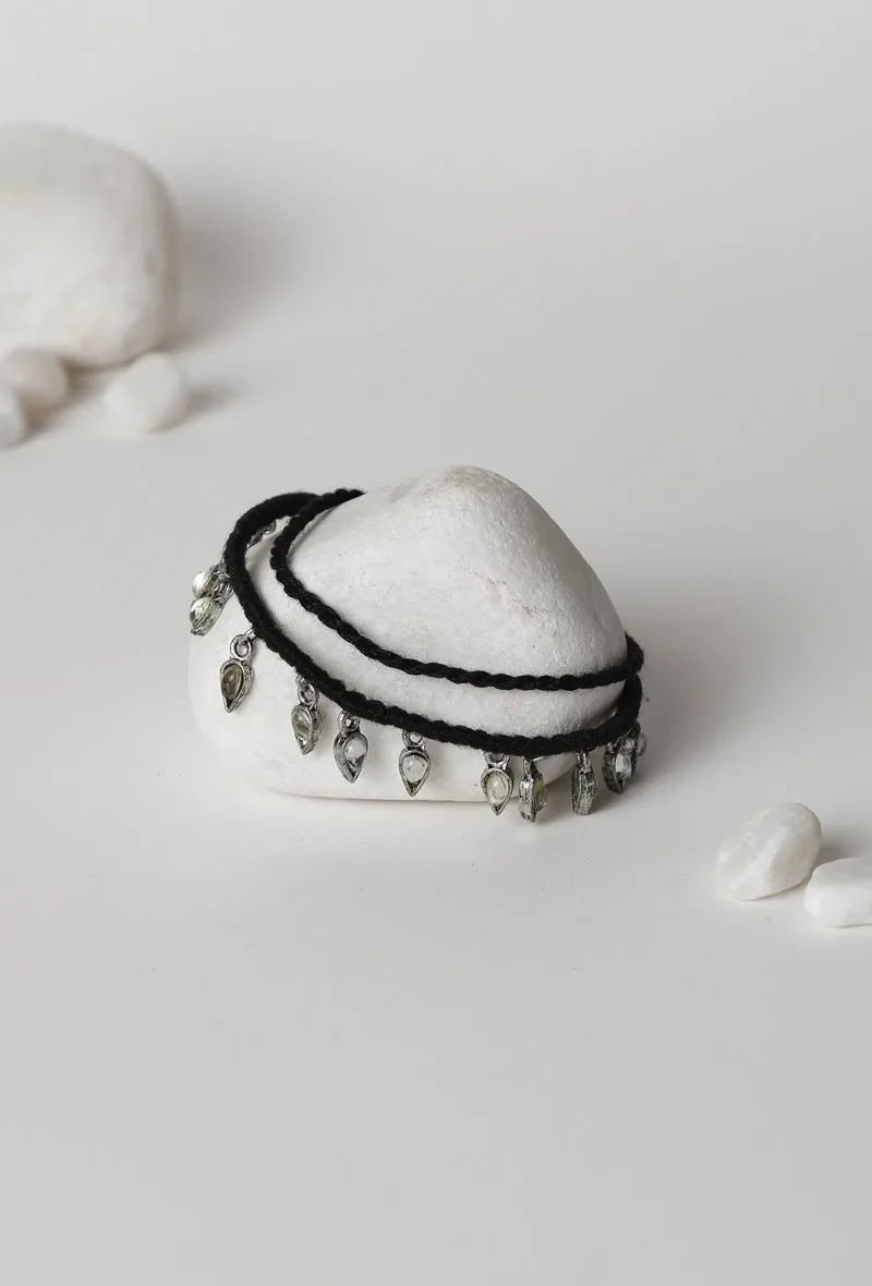 Black Raisins Anklet