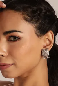 Owl's Gaze Stud Earrings image 1