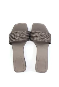 Ivon Grey Cruelty Free Leather Heels image 3