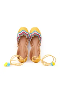 Umang Resham Work Juttis image 4