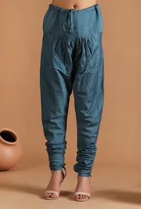 Ekaja Solid Chooridar Pants image 1