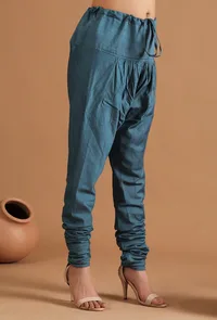 Ekaja Solid Chooridar Pants image 2