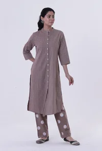 Cinereous Cotton Kurti image 3
