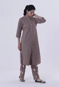 Cinereous Cotton Kurti image 4