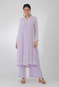 Chanderi Lemon Yellow Dupatta image 1