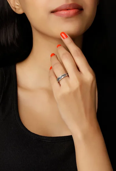 Merry Brass Silver Ring