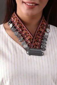 Swara Kutch V Neck Necklace image 1