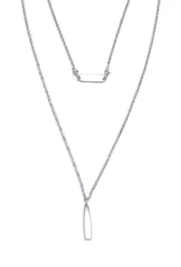 Grace Silver Layered Chain image 3