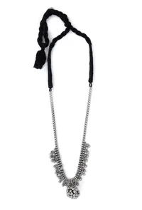 Mastani Silver Tribal Necklace image 2