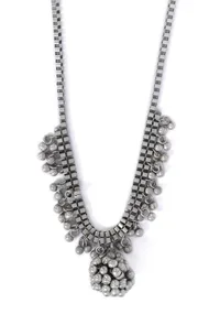 Mastani Silver Tribal Necklace image 3