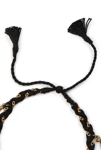 Black and Gold Anklet image 4