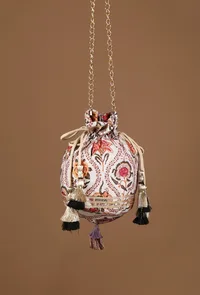 Airi Chintz Floral Potli image 1