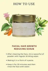 Facial Hair Growth Reducing Scrub image 3