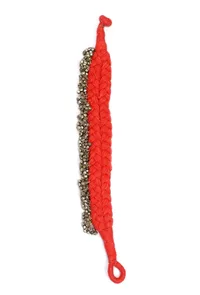 Orange Tribal Anklet image 3