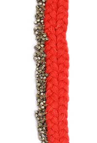 Orange Tribal Anklet image 4