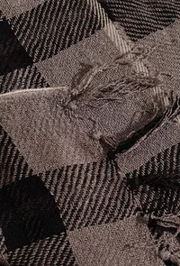 Estelle Grey Handloom Throw image 3