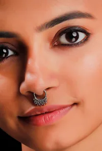 Black Intricate Motif Seputm image 1