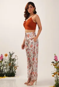 Rust Bustier Top image 3