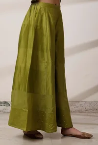 Olive Green Kali Palazzo image 2