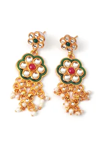 Heritage Kundan Statement Choker image 4