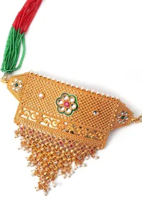 Heritage Kundan Statement Choker image 5