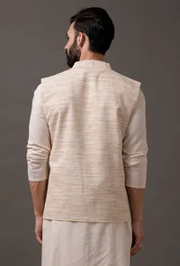 Beige Waist Coat image 4