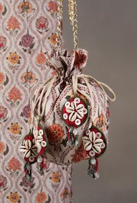 Helena Chintz Floral Potli image 2