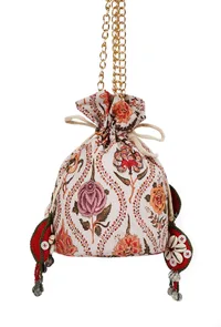 Helena Chintz Floral Potli image 3