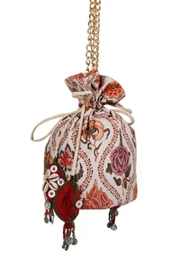 Helena Chintz Floral Potli image 4