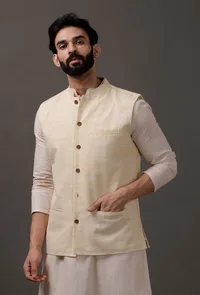 Yellow waist coat image 1