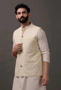 Yellow waist coat image 2