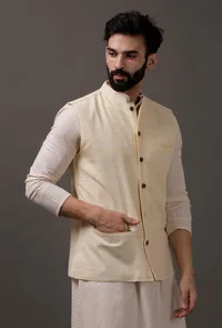 Yellow waist coat image 3