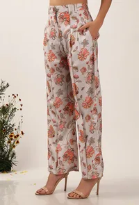 Cara Floral Chintz Trouser Pant image 3