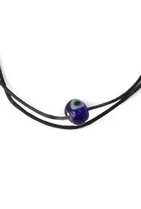 Evil Eye cotton Black Thread Adjustable Size Anklet image 3