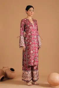 Nirali Allover Kalamkari Straight Kurta image 2