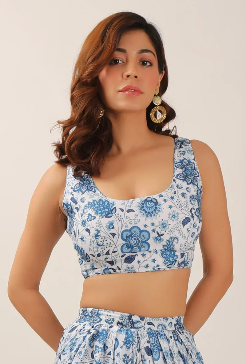 Serena Floral Chintz Blouse