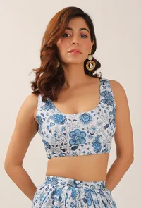 Serena Floral Chintz Blouse image 1