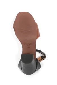 Ombre Brown Strap Cushion Padded Heels image 5