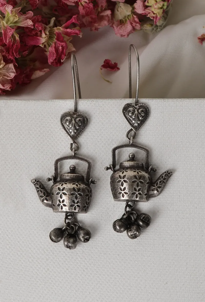 Kettle Shaped Ghungroo Hook Danglers